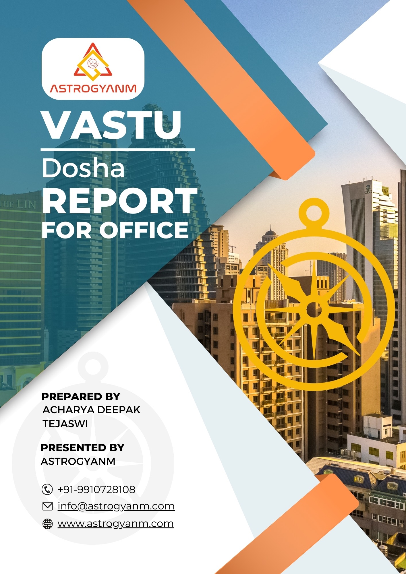 Vastu Dosha Report for Offices